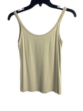 MaxMara Italian Beige Tank Top Size S 32’chest unstretchd